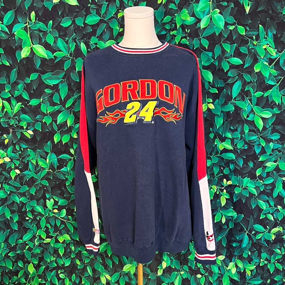 Vintage Chase Authentics Jeff Gordon #24 Crewneck Sweatshirt (X-Large)
